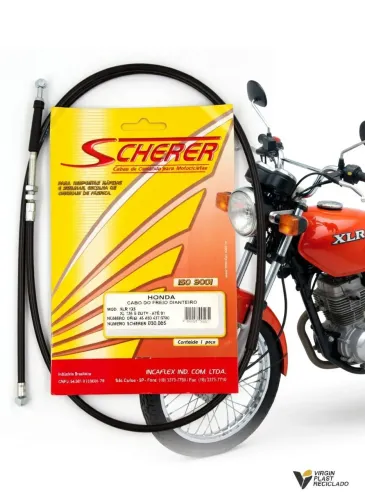 Cabo Freio Dianteiro Honda XLR 125 e XL 125S Duty (Até 91) - Novo