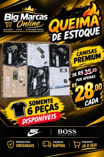?CAMISAS MALHA PREMIUM?