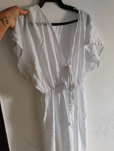 Vestido longo Branco