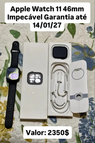 Apple Watch série 11 100% Bateria Garantia Apple