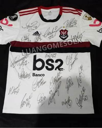 Camisa Flamengo 2019 G Autografada <br>