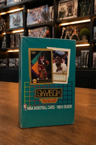 SkyBox Series II NBA Basketball Cards 1990-91 | Box Original Lacrada | Factory Sealed