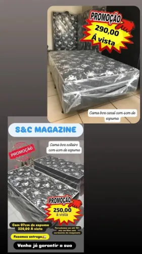 PROMOÇÃO DE CAMA BOX CASAL