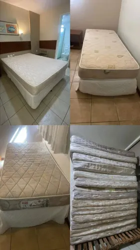 COLCHÃO CASAL E SOLTEIRO - UNIDADE OU LOTE DE COLCHÕES HOTELARIA (FORTALEZA)