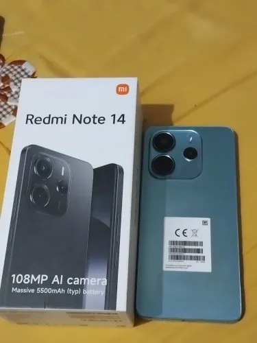Xiaomi Redmi Note 14 256GB + 8GB RAM - Câm. 108MP - Tem Caixa!
