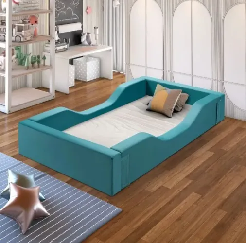 CAMA Montessoriana Espuma infantil portátil encanto