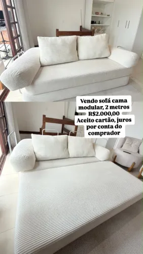 Sofá cama modular