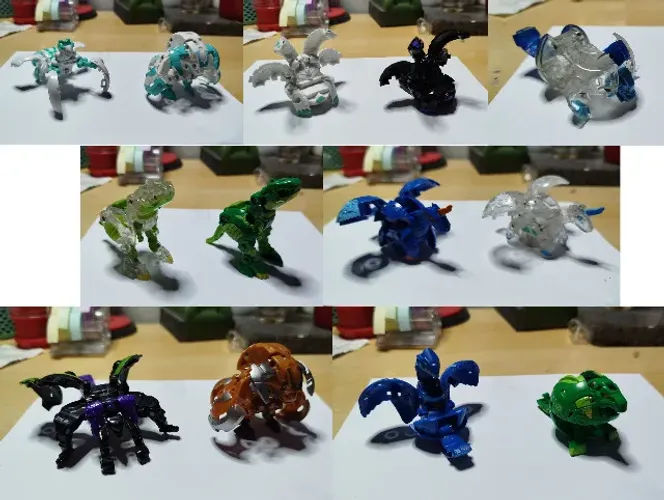 Lote Bakugan - 13 peças
