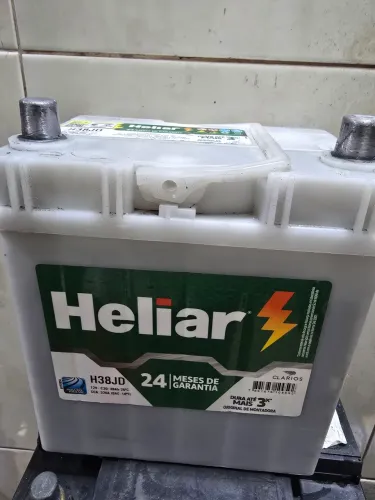 Baterias Automotivas 38 Amperes Heliar Honda Fit