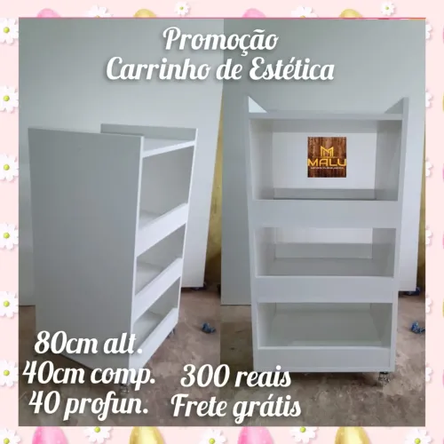 Carrinho de estética