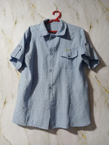 Camisa social listrada raft kids