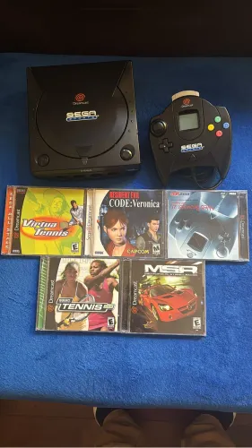 Dreamcast Sega Sports + Jogos + GDMU + Leitor