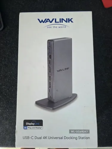 Wavlink Docking Station universal USB-C Dual 4k