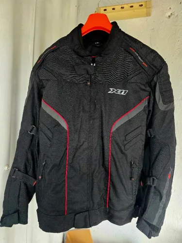 Jaqueta Moto X11 IRON 2 Masculina/Unisex NOVA ORIGINAL COM PROTEÇÃO E FORRO G/GG
