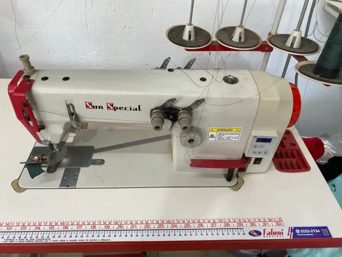 Máquina Ombro a Ombro (Sun Special)Acabamento de Grife em sua Camisetas .