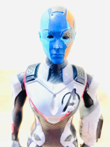 Boneca Rara Nebulosa 30cm - escala 1/6 - Marvel - Super Herói - Guardiões das Galáxias