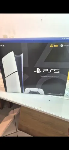 Ps5 slim novo lacrado nf garantia de 1 ano