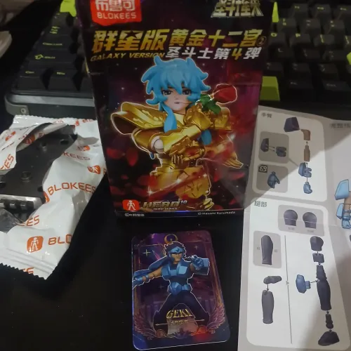 Saint seiya(cavaleiros dos zodiaco) blokees GEKI novo