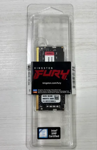 Memória RAM DDR4 Kingston Fury 16gb 3200Mhz CL20 KF432S20IB/16 - Notebook
