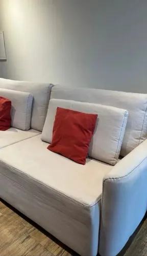 Sofá retrátil de 3 lugares