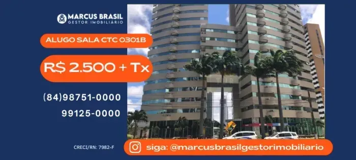 Imóvel para aluguel possui 33 metros quadrados em Lagoa Nova - Natal - RN