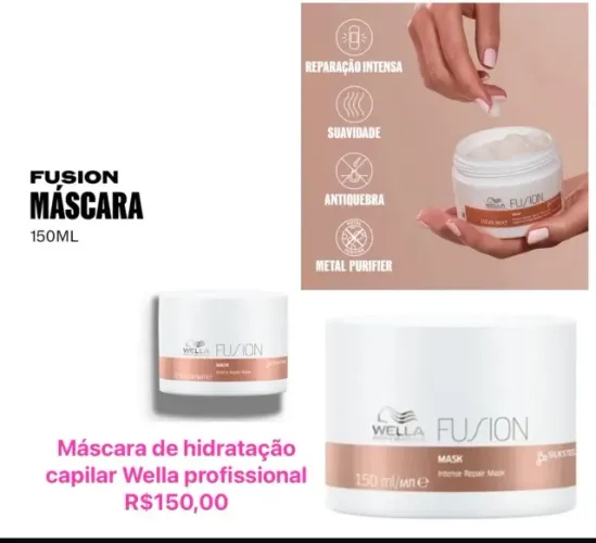 Máscara de hidratação capilar Wella