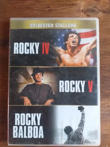 dvd rock balboa 4 e 5 e balboa R$45