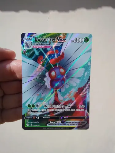Carta Pokémon Butterfree VMAX Original