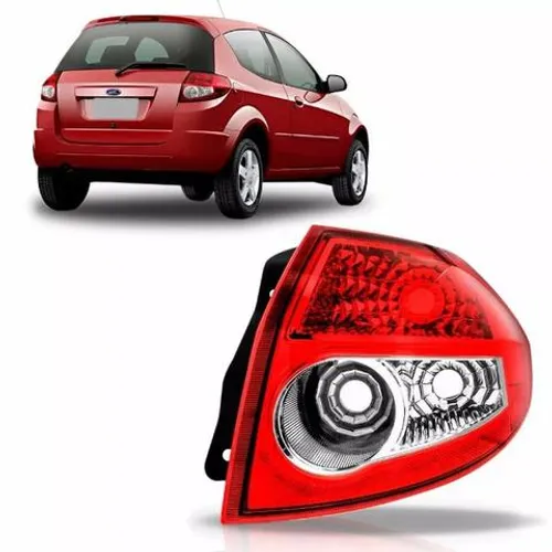 Lanterna Ford Ka 2008 2009 2010 2011 2012 Bicolor Direito