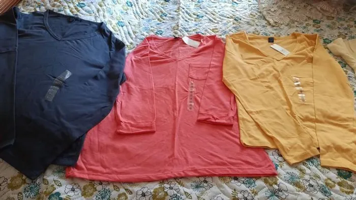 Camisetas manga longa, meia manga e 3/4 Hering G e Gg
