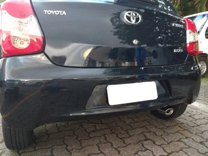 Ponteira Aço inox Escapamento Esportiva P/ Carros com Descarga Curvada - Onix Hb20 Hr-v
