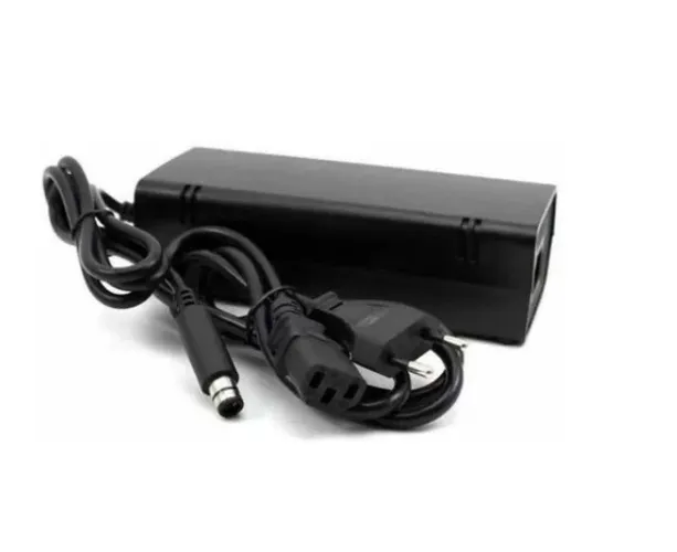 Fonte Para Xbox X-360 E Slim 1 Pino Bivolt Ecooda