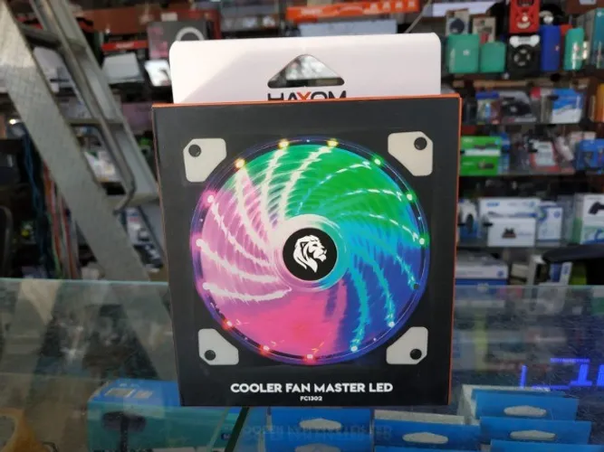 Cooler Fan Master LED Colorido (honestidade e qualidade JK eletrônicos)
