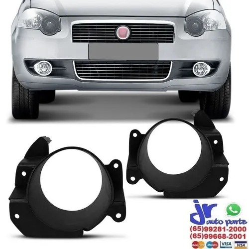 Par Suporte Farol Milha Palio G4 Siena Weekend Ducato Uno Vivace