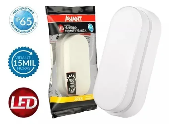 Arandela Led 12w Externa