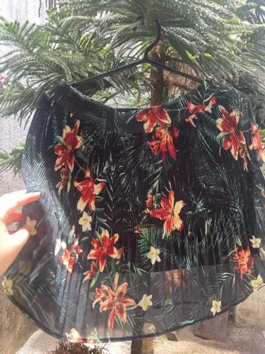 Saia Estampada tamanho P