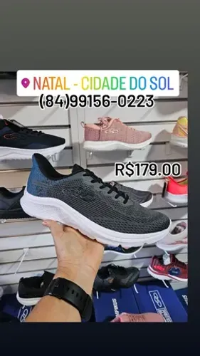 PROMOÇÃO TÊNIS ESPORTIVO OLYMPIKUS ORIGINAL R$179.00 AVISTA. 
