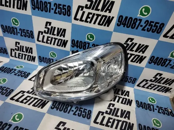 farol esquerdo uno 2015 2016  ate 2021 novo importado cromado pagamento a dinheiro