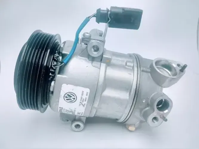 Compressor do ar-condicionado original Gol, Voyage, Fox, 1.0 3 cilindros MPI 2017 a 2023