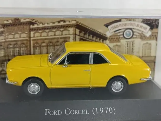 Coleção Carros Inesquecíveis Do Brasil - Ford Corcel (1970)
