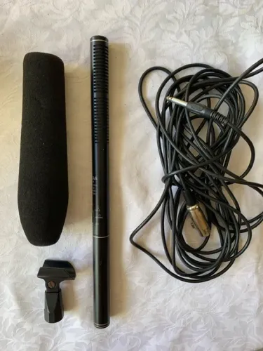 Microfone Direcional Shotgun Csr Yoga Ht 81 Boom Som Direto