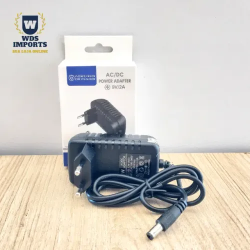 Fonte De Alimentação 9v 2A Bivolt Multiuso 