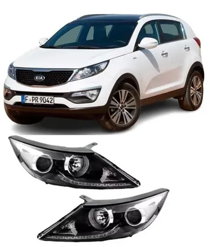 Par Farol KIA Sportage Pisca Cristal 2011 a 2016
