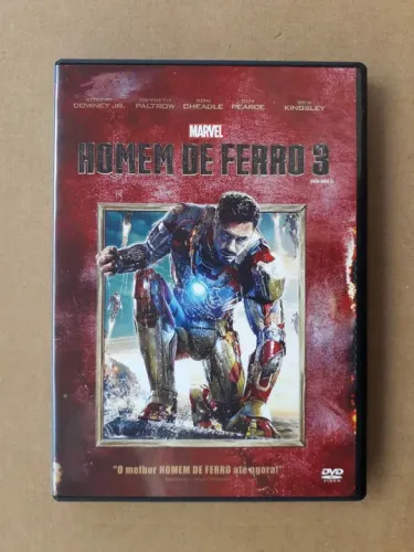 DVD Homem de Ferro 3 + Pôsteres Oficiais do Filme  