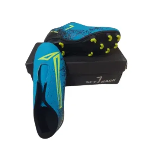 Chuteira Masc | Nova | Marca Set Back | C S 7 de campo | Nr 37 | Cor Azul | Costurada