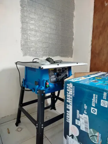 (Novo) Serra de bancada FORTG 1800w 250mm Garantia