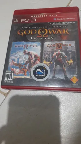 God of war collection 1 e 2 original ps3 Playstation 