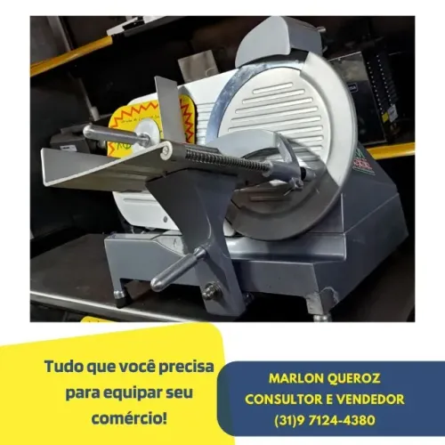 Cortador de Frios Lamina 30 Palladium Bivolt Novo