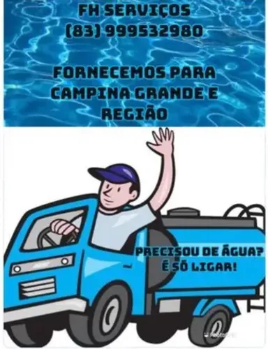 Fornecimento de água (Caminhão pipa)