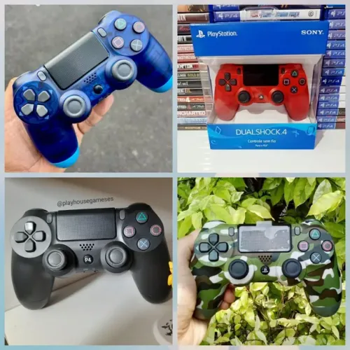 Controle PS4 TV PC sem fio entrega e garantia 